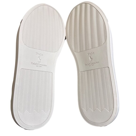 Polo Ralph Lauren Jermain Dirty Buck Beige Suede Sneaker Men 12 NWOT MSRP $148 - Picture 5 of 7